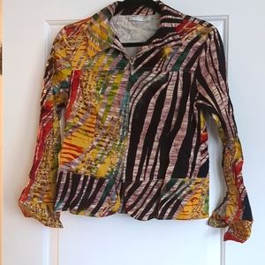 Multicoloured blouse